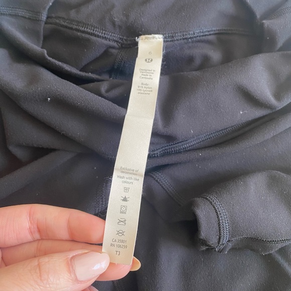 Lululemon | Black Align Leggings - Picture 4 of 4